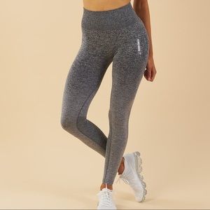 Gymshark grey ombré leggings